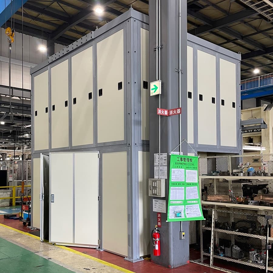 株式会社正樫 防音ブース用フレーム設計・製作・設置